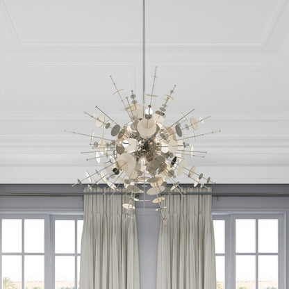 Livex Lighting Circulo 12 Light 50" Wide Sputnik Chandelier