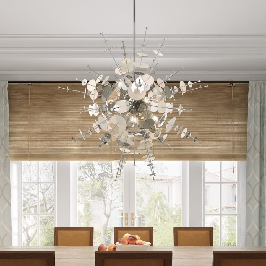 Livex Lighting Circulo 12 Light 50" Wide Sputnik Chandelier