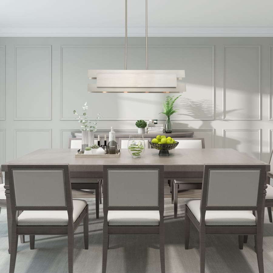 Livex Lighting Varick 4 Light 36" Wide Linear Chandelier