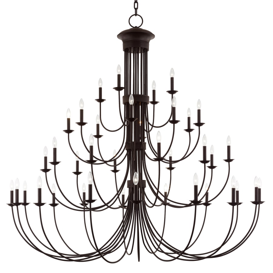 Livex Lighting Estate 38 Light 72" Wide Candle Style Chandelier