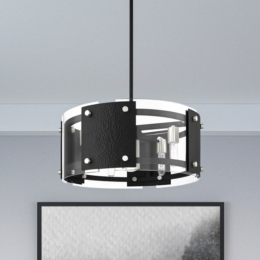 Livex Lighting Barcelona 7 Light 8" Wide Drum Chandelier
