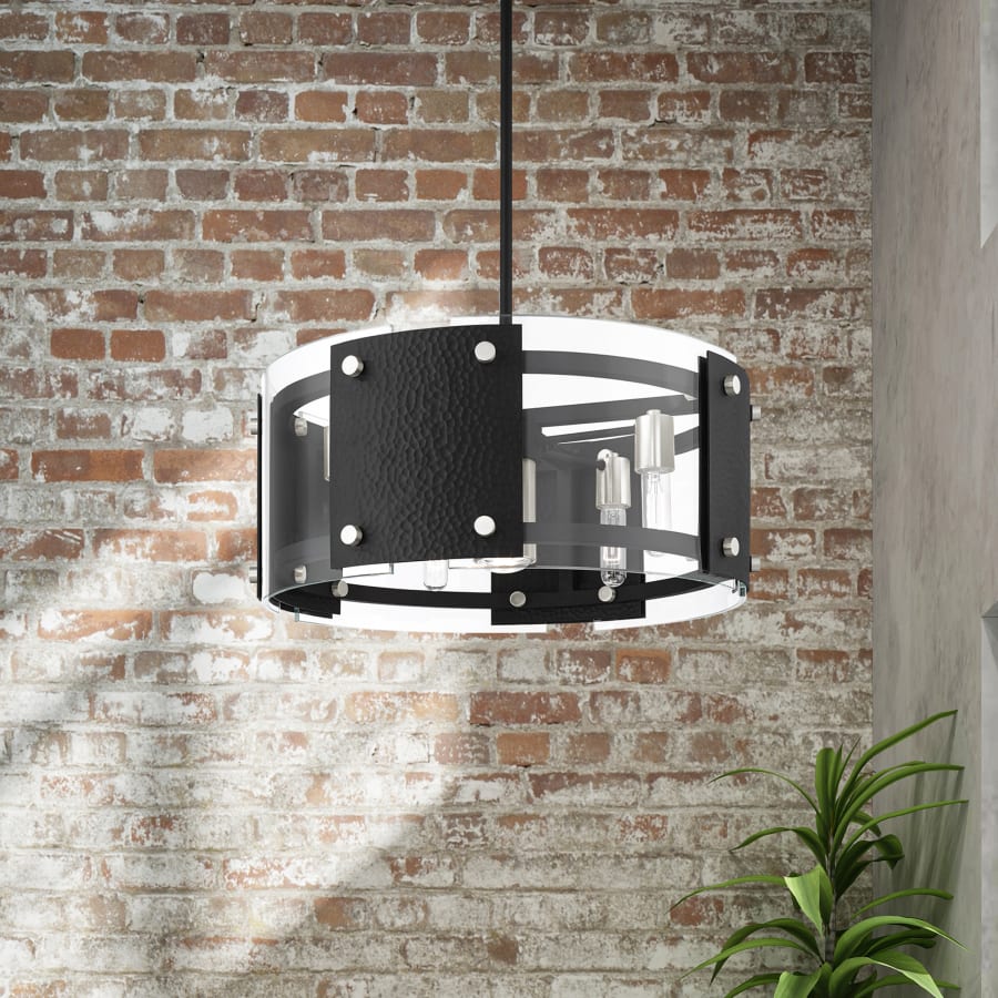 Livex Lighting Barcelona 7 Light 8" Wide Drum Chandelier