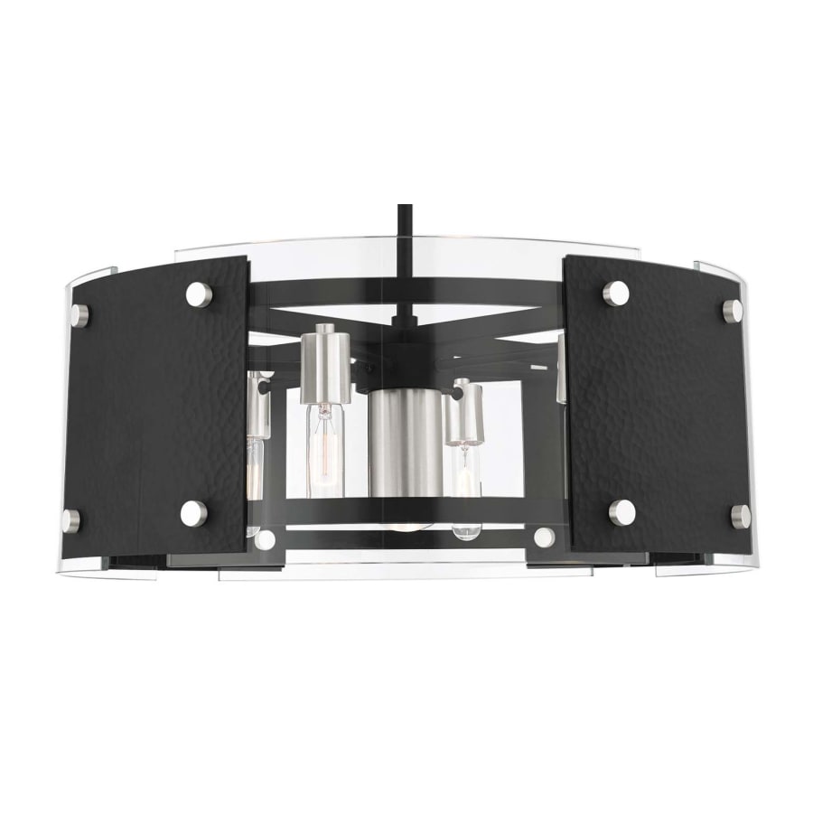 Livex Lighting Barcelona 7 Light 27" Wide Drum Chandelier