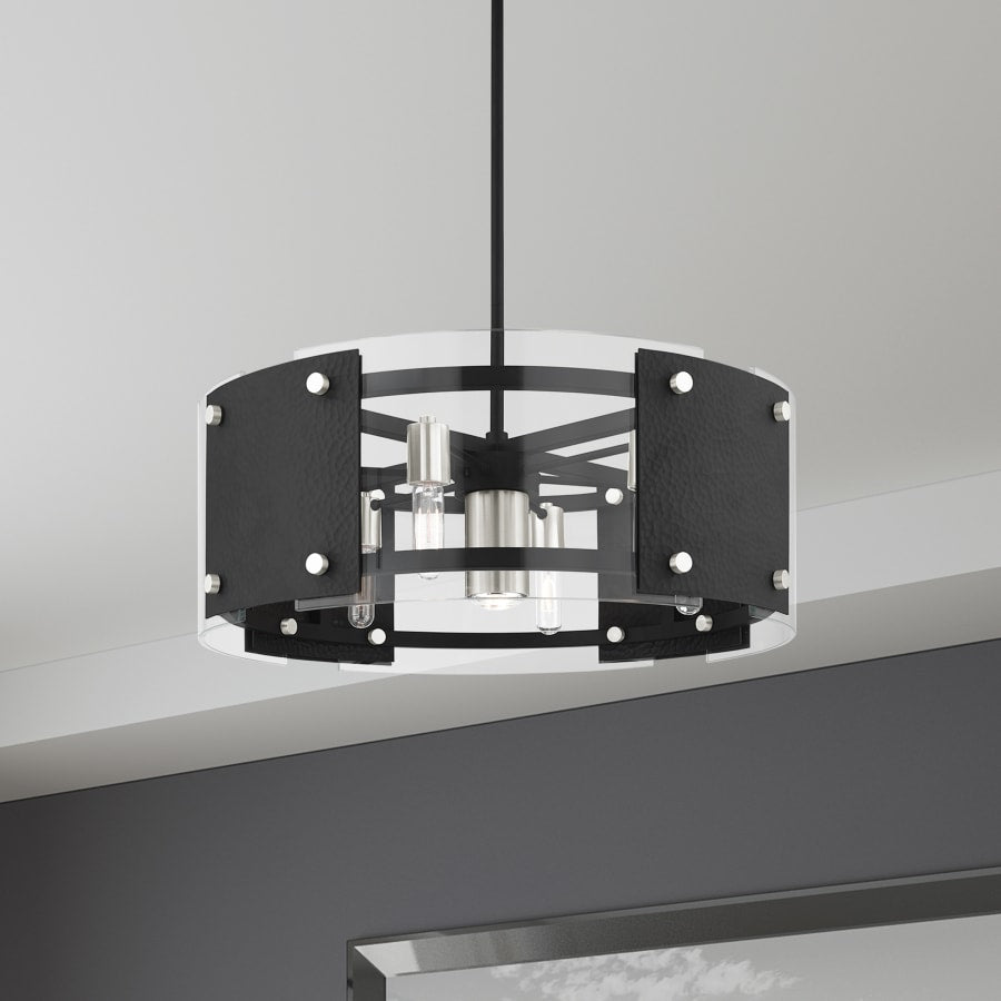 Livex Lighting Barcelona 7 Light 27" Wide Drum Chandelier