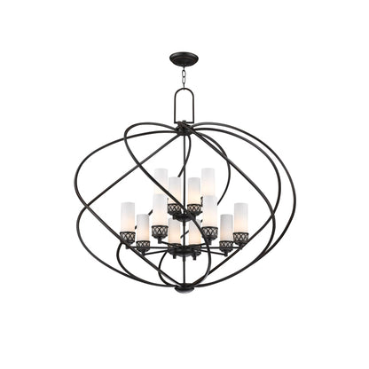 Livex Lighting Westfield 12 Light 2 Tier Chandelier
