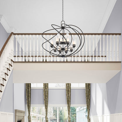Livex Lighting Westfield 12 Light 2 Tier Chandelier