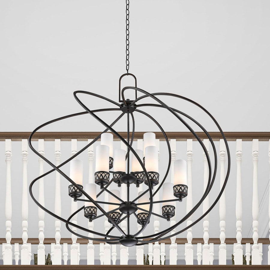 Livex Lighting Westfield 12 Light 2 Tier Chandelier