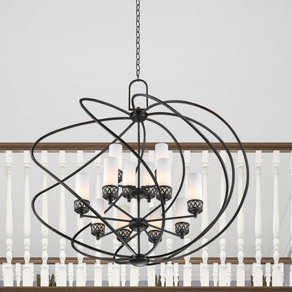 Livex Lighting Westfield 12 Light 2 Tier Chandelier
