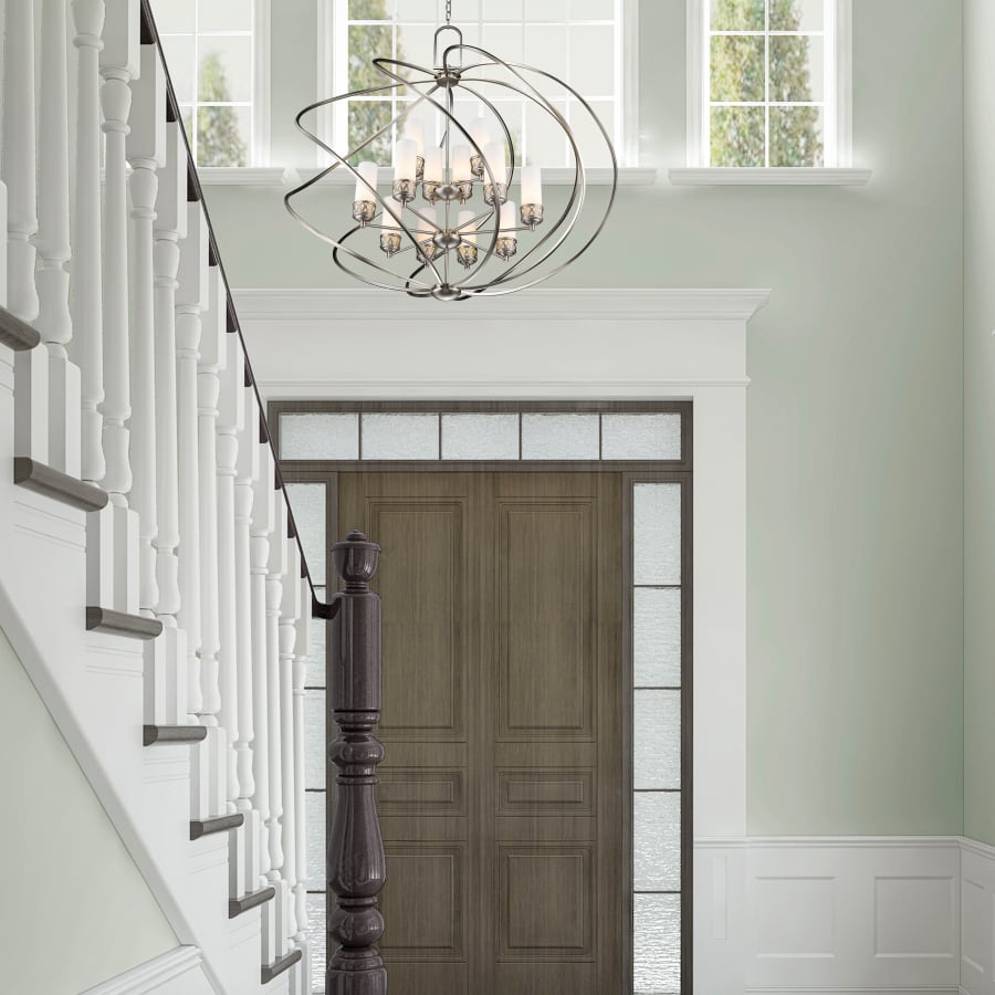 Livex Lighting Westfield 12 Light 2 Tier Chandelier
