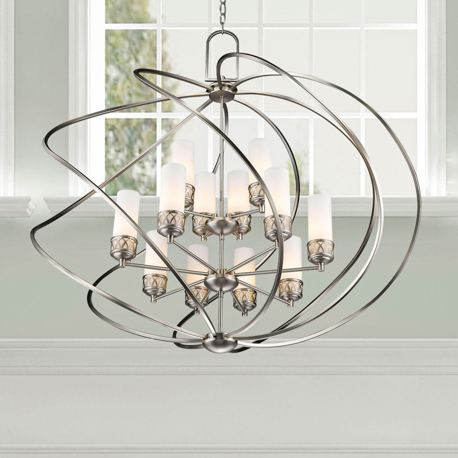 Livex Lighting Westfield 12 Light 2 Tier Chandelier