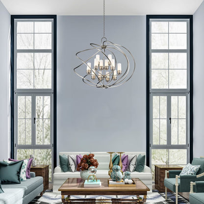 Livex Lighting Westfield 12 Light 2 Tier Chandelier