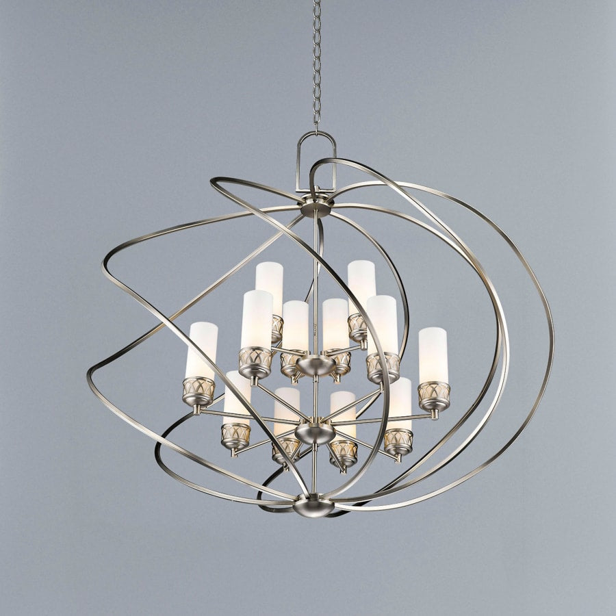 Livex Lighting Westfield 12 Light 2 Tier Chandelier