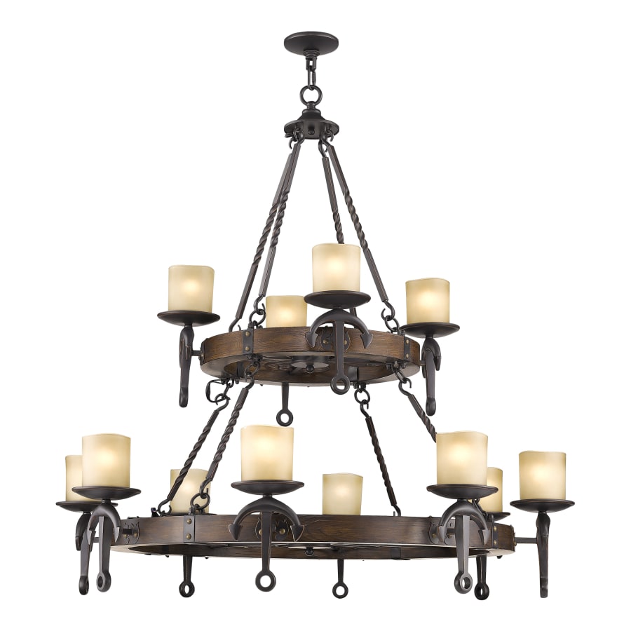 Livex Lighting Cape May 12 Light 2 Tier Chandelier
