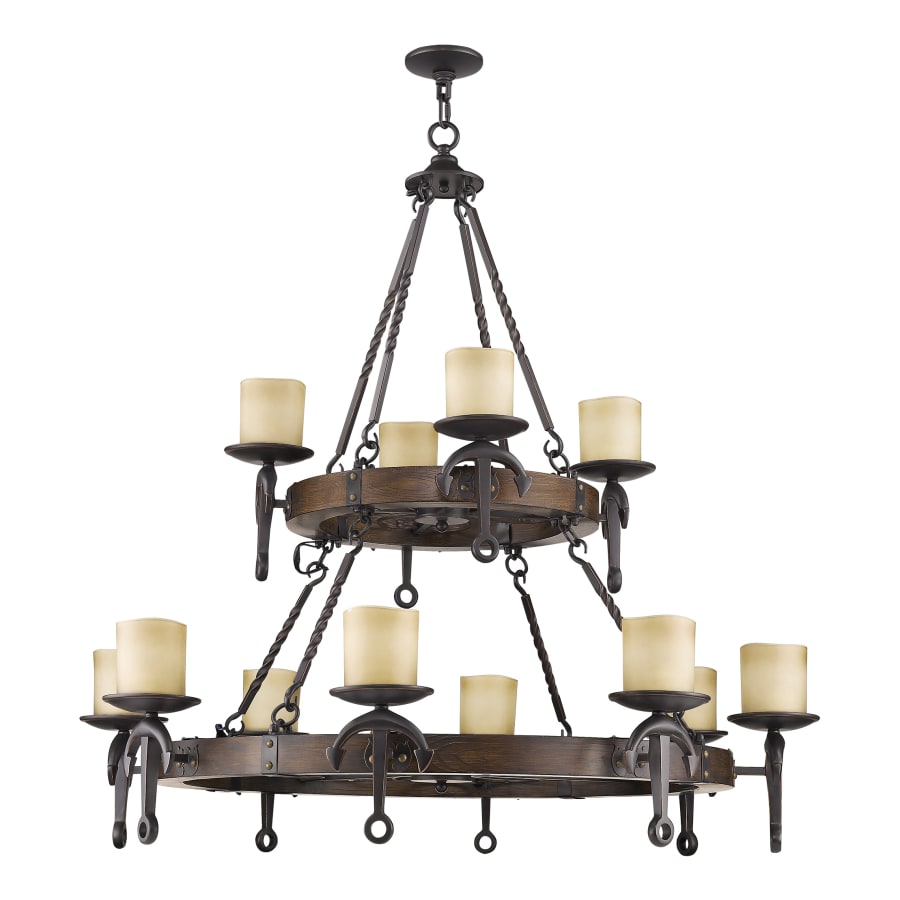 Livex Lighting Cape May 12 Light 2 Tier Chandelier