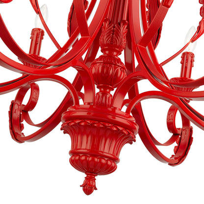Livex Lighting Valencia 6 Light 35" Wide Taper Candle Style Chandelier