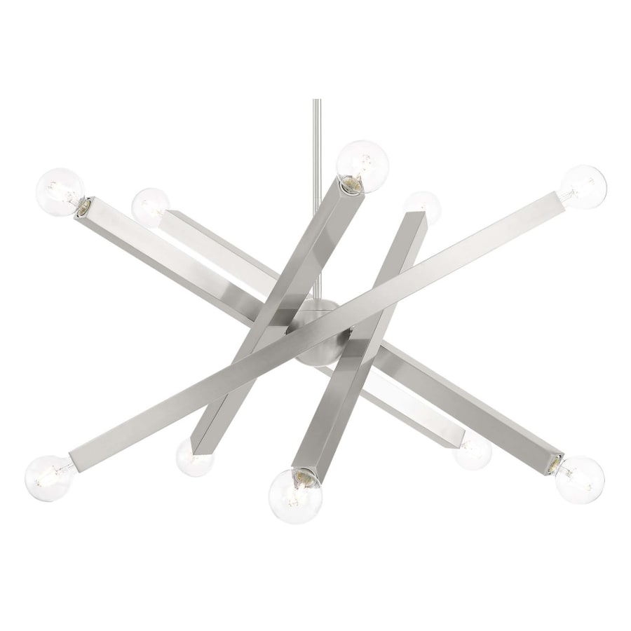 Livex Lighting Solna 10 Light 34" Wide Abstract Sputnik Chandelier