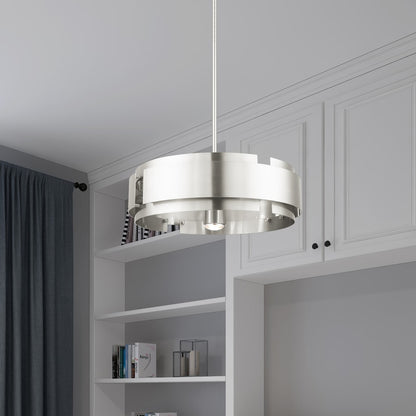 Livex Lighting Varick 5 Light 22" Wide Drum Chandelier