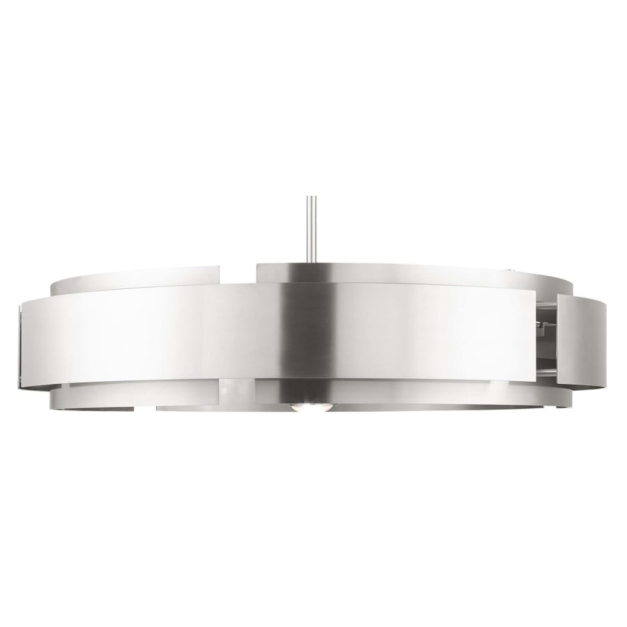 Livex Lighting Varick 7 Light 34" Wide Drum Chandelier