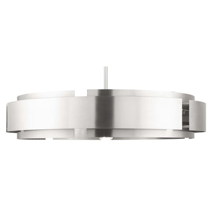 Livex Lighting Varick 7 Light 34" Wide Drum Chandelier