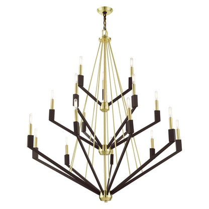 Livex Lighting Beckett 18 Light 44" Wide Chandelier