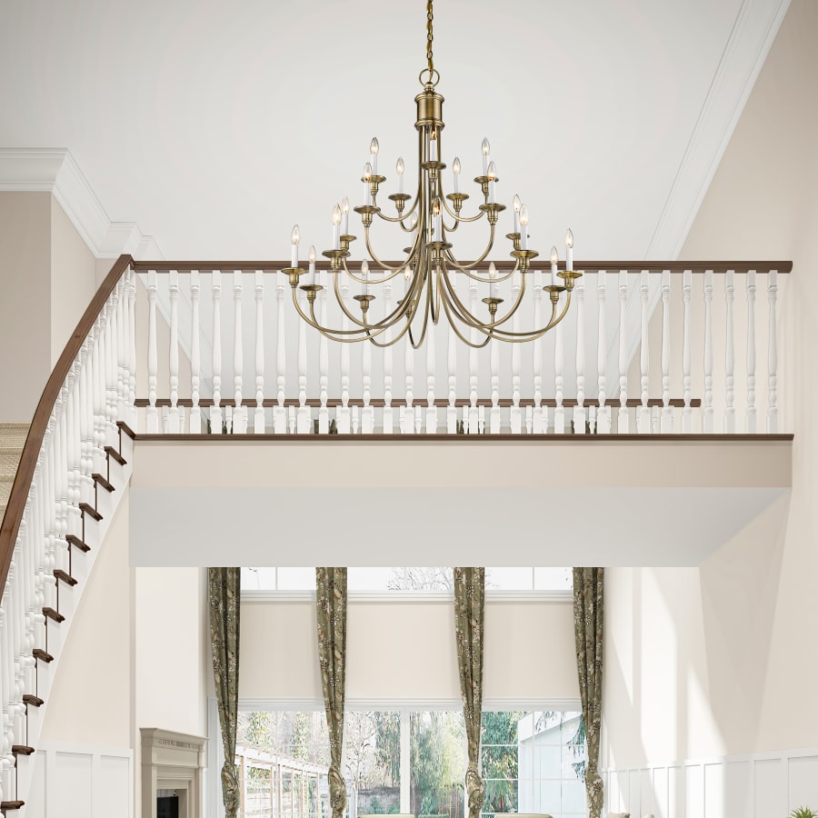 Livex Lighting Cranford 20 Light 3 Tier Chandelier