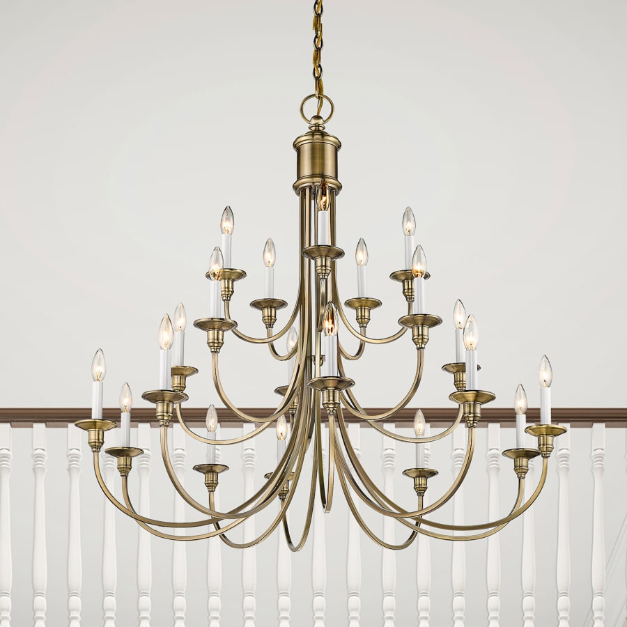 Livex Lighting Cranford 20 Light 3 Tier Chandelier