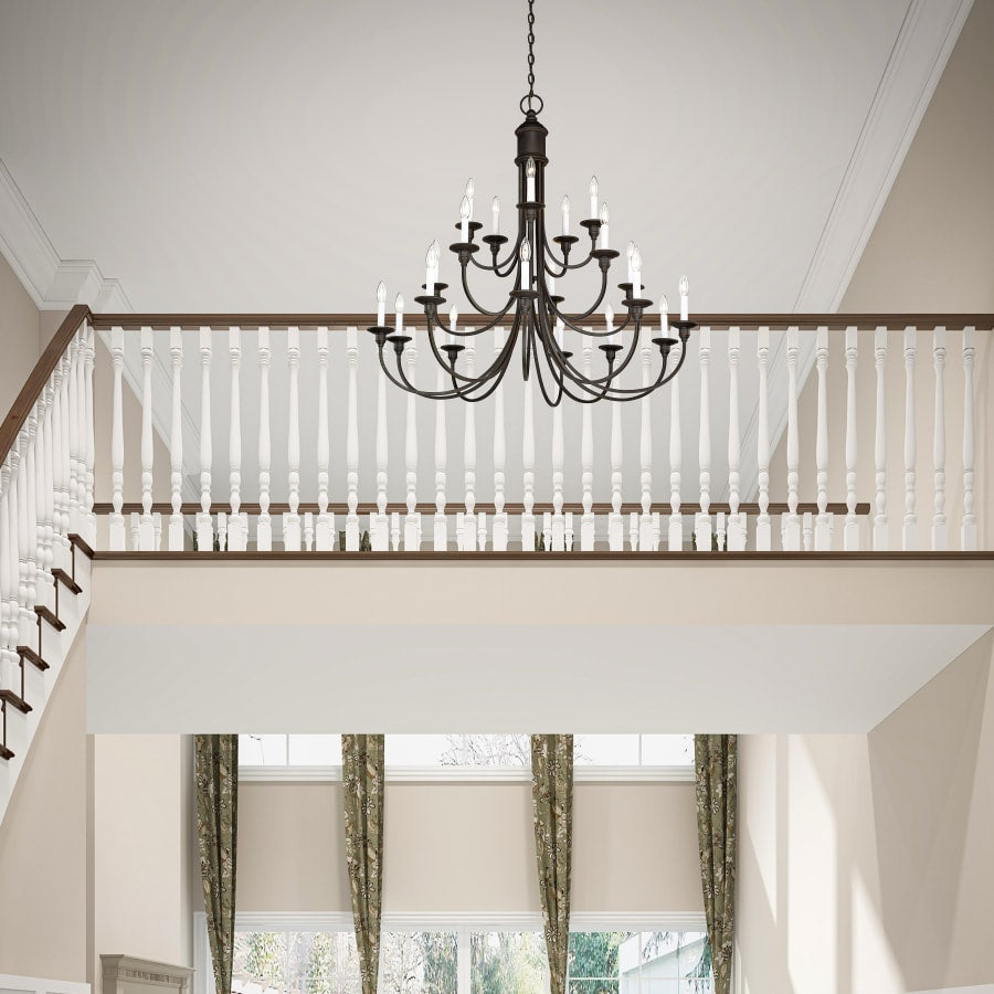Livex Lighting Cranford 20 Light 3 Tier Chandelier