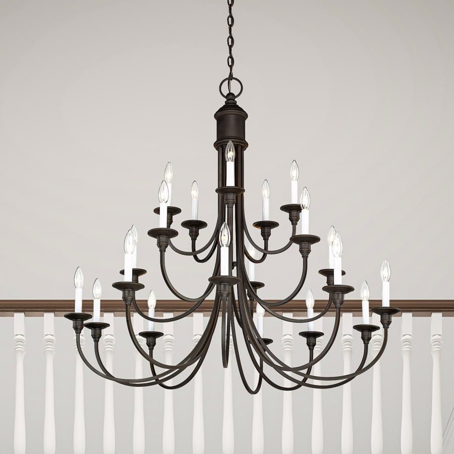 Livex Lighting Cranford 20 Light 3 Tier Chandelier