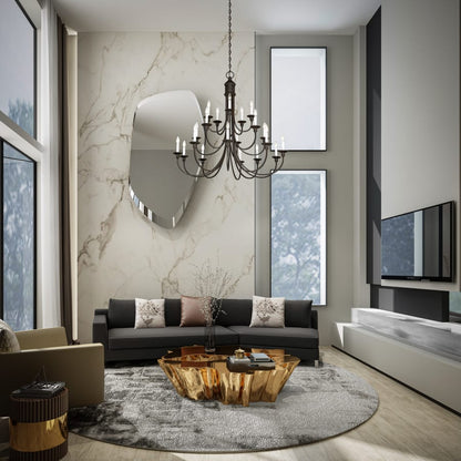 Livex Lighting Cranford 20 Light 3 Tier Chandelier