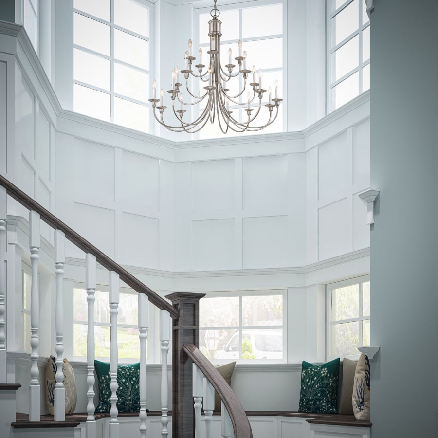 Livex Lighting Cranford 20 Light 3 Tier Chandelier
