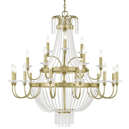 Livex Lighting Valentina 21 Light 3 Tier Chandelier