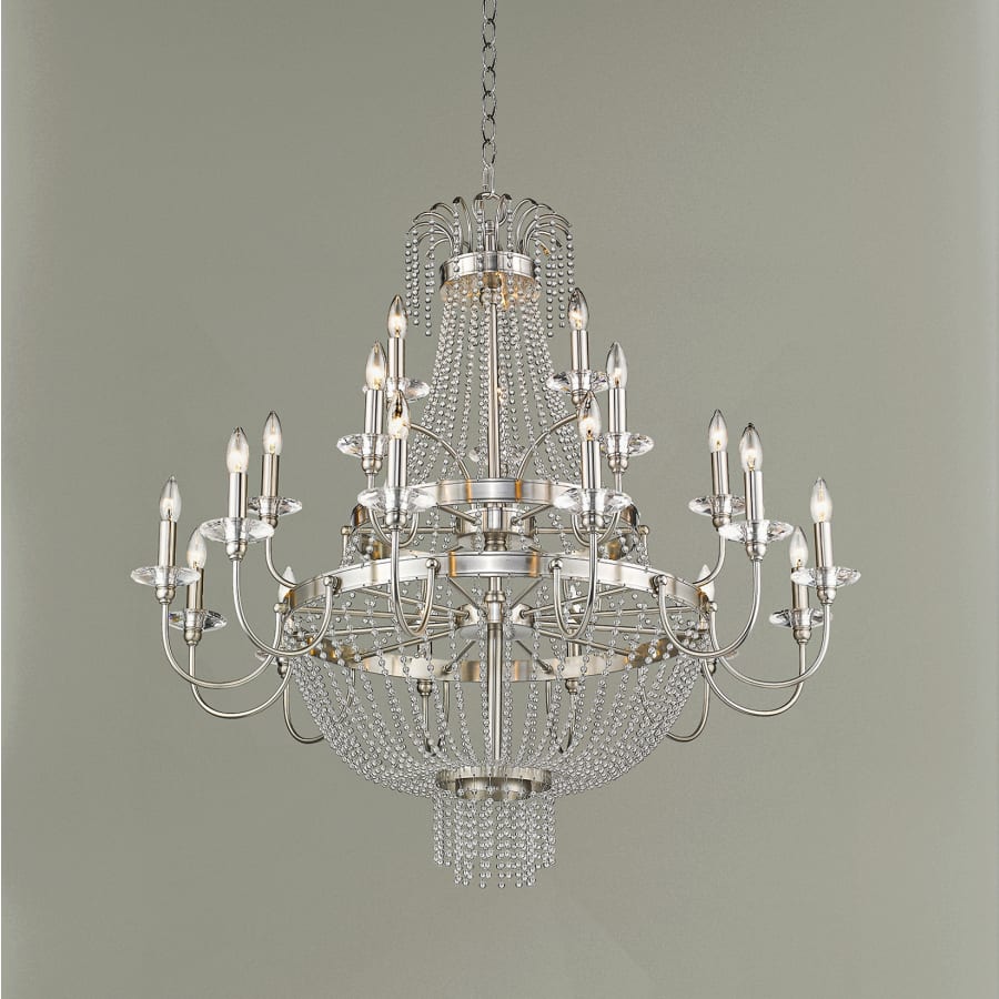Livex Lighting Valentina 21 Light 3 Tier Chandelier