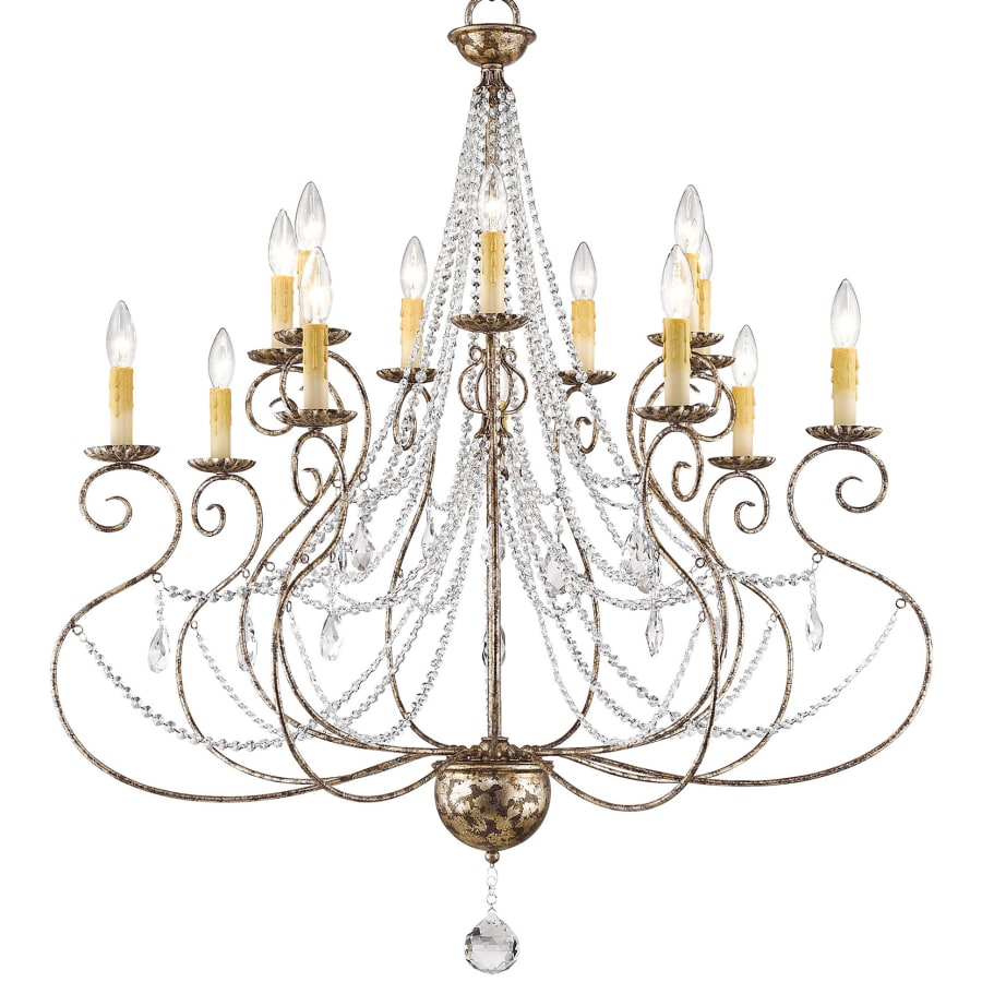 Livex Lighting Isabella 14 Light 2 Tier Chandelier