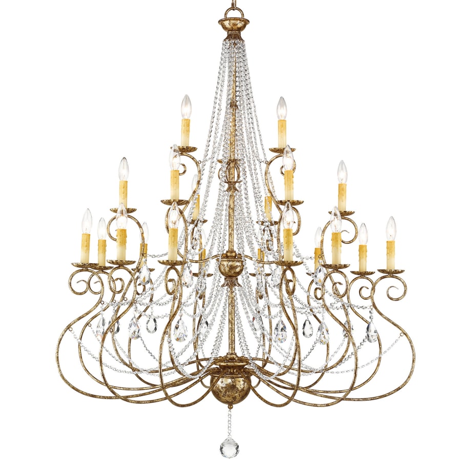 Livex Lighting Isabella 21 Light 3 Tier Chandelier