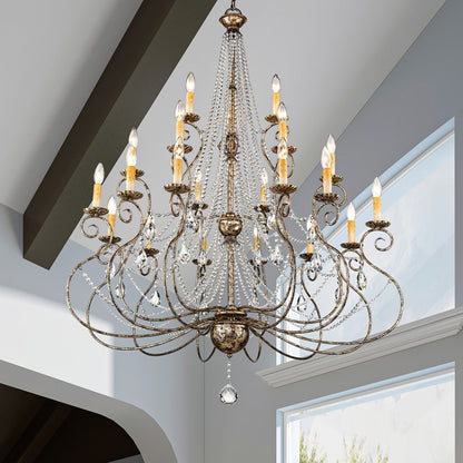 Livex Lighting Isabella 21 Light 3 Tier Chandelier