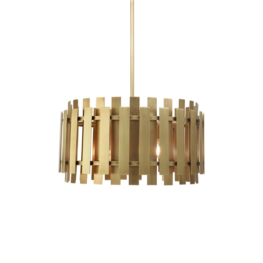 Livex Lighting Greenwich 6 Light 24" Wide Drum Chandelier