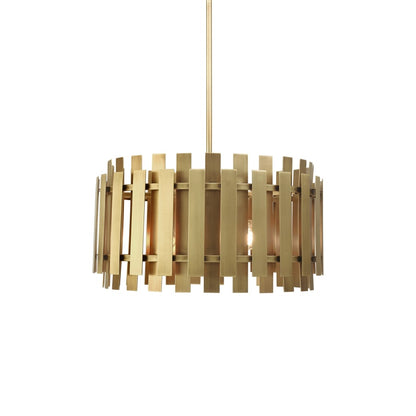 Livex Lighting Greenwich 6 Light 24" Wide Drum Chandelier