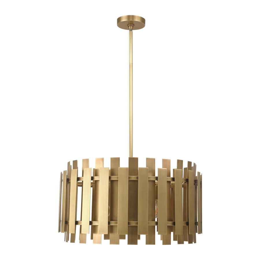 Livex Lighting Greenwich 6 Light 24" Wide Drum Chandelier