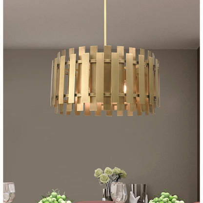 Livex Lighting Greenwich 6 Light 24" Wide Drum Chandelier