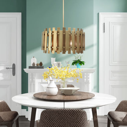 Livex Lighting Greenwich 6 Light 24" Wide Drum Chandelier