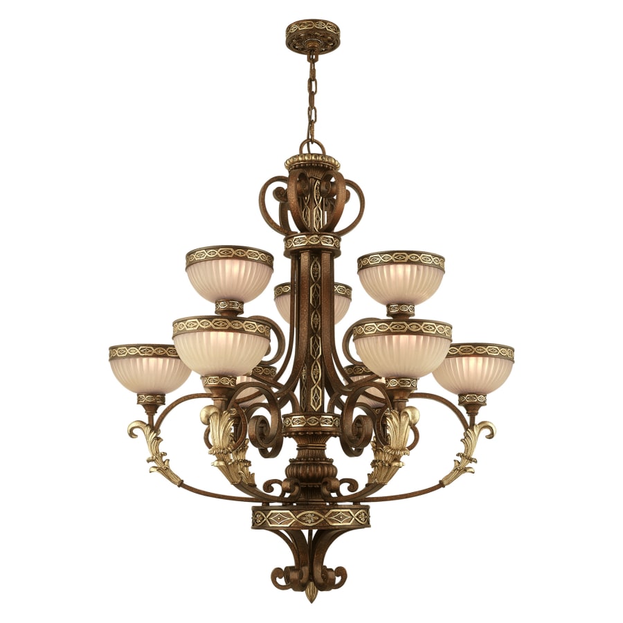 Livex Lighting Seville 9 Light 2 Tier Chandelier