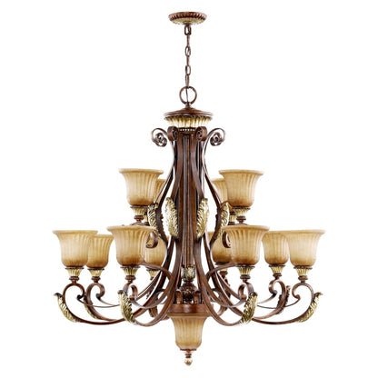 Livex Lighting Villa Verona 12 Light 2 Tier Chandelier