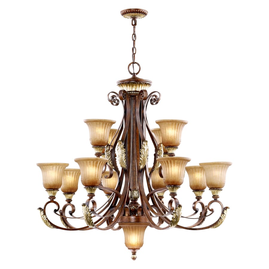 Livex Lighting Villa Verona 12 Light 2 Tier Chandelier