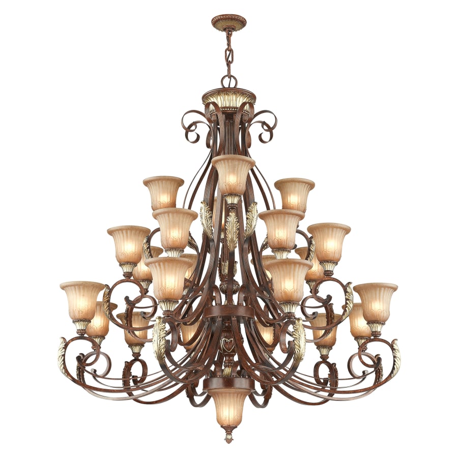 Livex Lighting Villa Verona 22 Light 3 Tier Chandelier