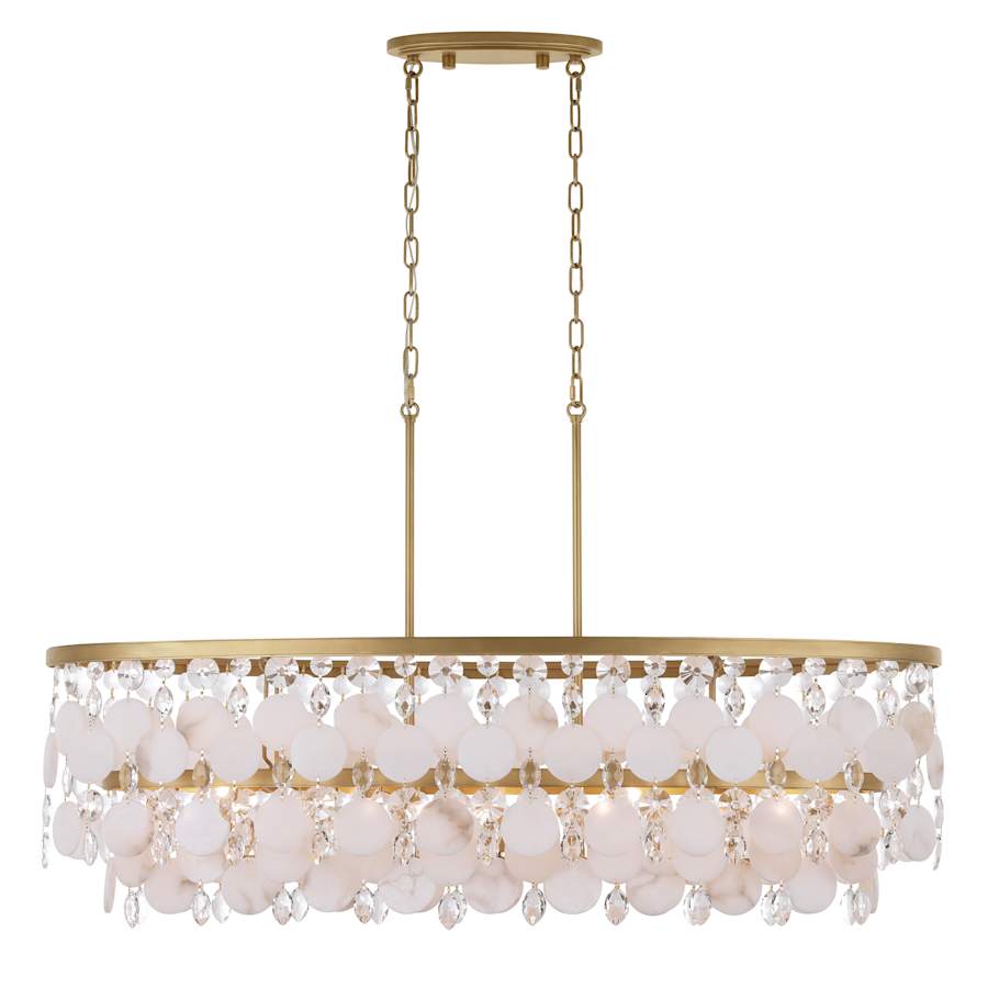 Metropolitan Nova Mara 5 Light 16" Wide Chandelier