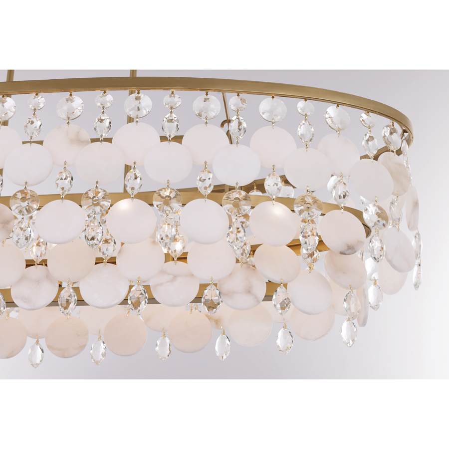Metropolitan Nova Mara 5 Light 16" Wide Chandelier