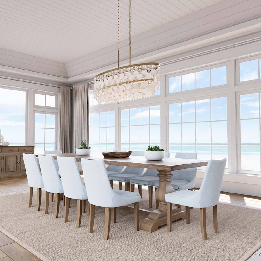Metropolitan Nova Mara 5 Light 16" Wide Chandelier