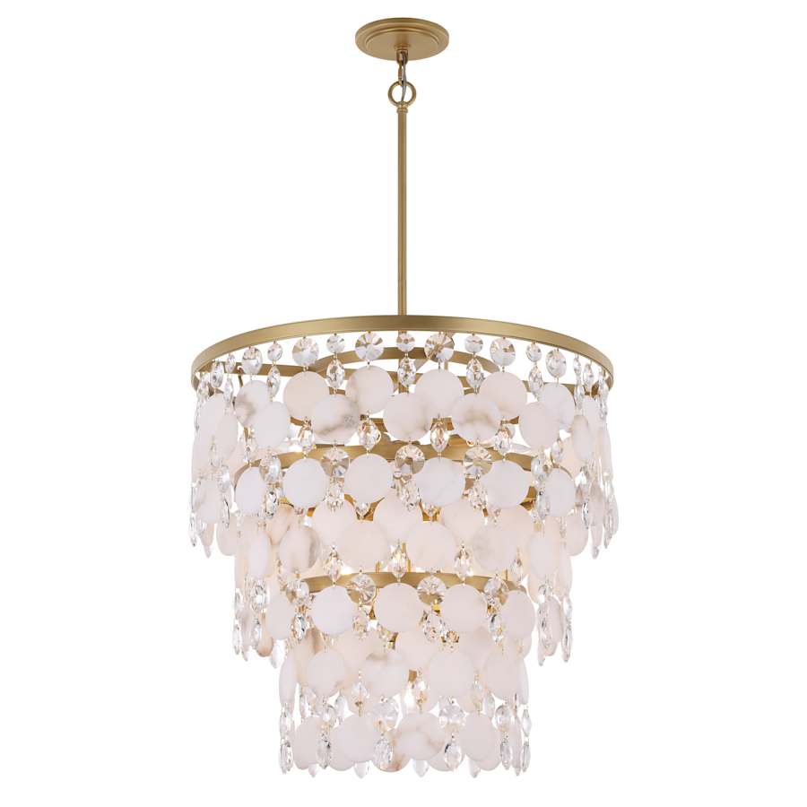 Metropolitan Nova Mara 11 Light 28" Wide Chandelier