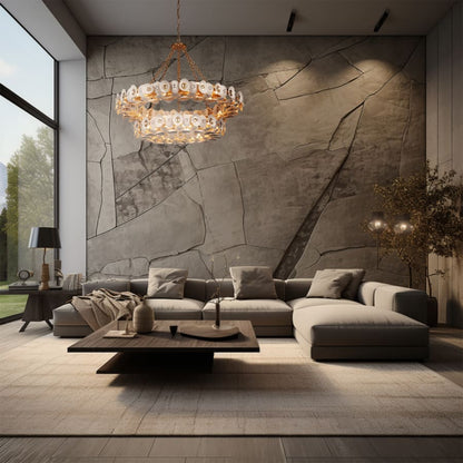 Metropolitan Niu 22 Light 39" Wide Ring Chandelier