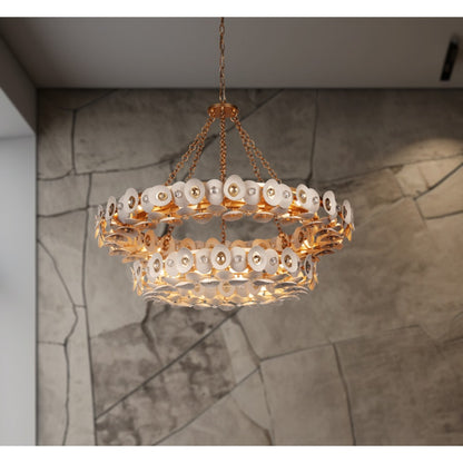Metropolitan Niu 22 Light 39" Wide Ring Chandelier